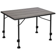 Stôl Brunner Linear Greywood 115 čierna/hnedá