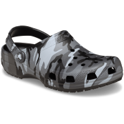 Papuče Crocs Classic Camouflage Clog čierna/sivá Black/Slate Grey