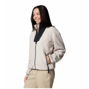 Dámska mikina Columbia Sequoia Grove™ Full Zip Fleece béžová Dark Stone, Black