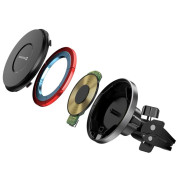 Držiak do auta Swissten 15W MagSafe AIRHOLD wireless charger