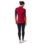Dámske funkčné tričko Smartwool W Intraknit Merino 200 Colorblock 1/4 Zip