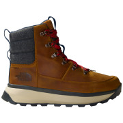 Pánske topánky The North Face M Bergen Leather Wp hnedá TIMBER TAN/TNF RED