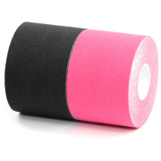 Tejpovacie pásky BronVit Sport Kinesio Tape set čierna/ružová