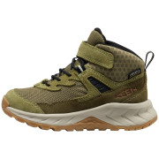 Detské topánky Keen Hightrail Mid Wp Children Dark Olive