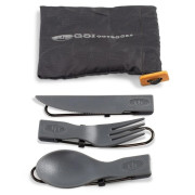 Súprava príborov GSI Outdoors Tekk Trio Folding Cutlery Set