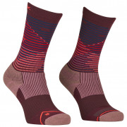 Dámske ponožky Ortovox All Mountain Mid Socks W růžová/vínová winetasting