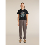 Dámske tričko Icebreaker Merino 150 Tech Lite SS Crop Tee NZ Flora