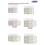 Náhradná duša Outwell Air Repair - Tube kit 1 (orange)