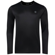 Pánske tričko Dare 2b Ventura Grid Crew Neck čierna Black