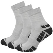 Ponožky MOOA Silver Bamboo Mid 3-pack sivá Grey/Grey