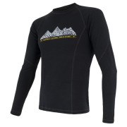 Pánske tričko Sensor Merino DF Adventure čierna Black