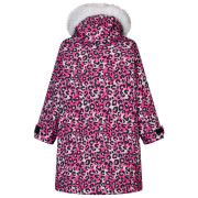 Detský nepremokavý kabát Regatta Junior Waterproof Changing Robe Pro Pink