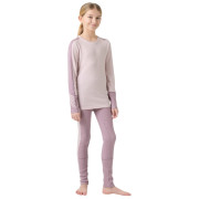 Detský funkčný set Helly Hansen Jr Lifa Merino Midweight Set Purple Clay