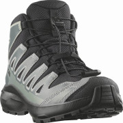 Detské topánky Salomon Xa Pro Mid Wp J Black-Sedona Sage-Wrought Iron