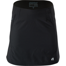 Dámska cyklistická sukňa Silvini Invio čierna black