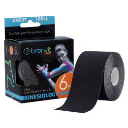 Tejpovacia páska BronVit Sport Kinesio Tape classic 5 cm x 6m