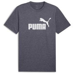 Pánske tričko Puma Ess No. 1 Logo Heather Tee tmavomodrá New Navy