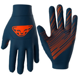 Rukavice Dynafit Upcycled Speed Gloves modrá/oranžová 8962 - poseidon/4490