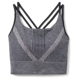 Dámska funkčná bielizeň Smartwool W Intraknit Strappy Bra čierna