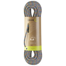 Lezecké lano Edelrid Parrot 2R 9,6mm modrá/žltá 900 assorted colours