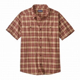 Pánska košeľa Patagonia M's Back Step Shirt červená Beyond Horizons: Mangrove Red