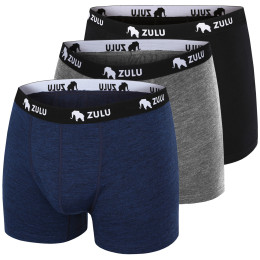 Pánske boxerky Zulu Merino 160 4in 3-pack