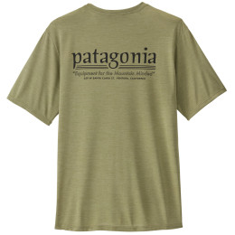 Pánske tričko Patagonia Men's Capilene Cool Daily Shirt - Hut Tripper zelená Gumtree Green - Light Gumtree Green X-Dye