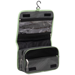 Kozmetická taška Bo-Camp Toilet bag foldable sivá