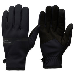 Rukavice Black Diamond Everyday Softshell Gloves čierna Black (0002)