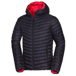 Pánska zimná bunda Northfinder Wallace čierna/červená