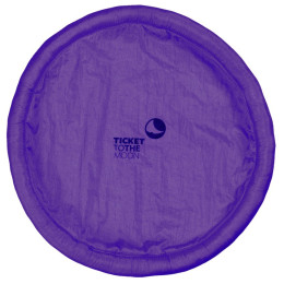 Vreckové frisbee Ticket to the moon Ultimate Moon Disc fialová