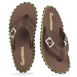 Žabky Gumbies Classic Brown hnedá Brown