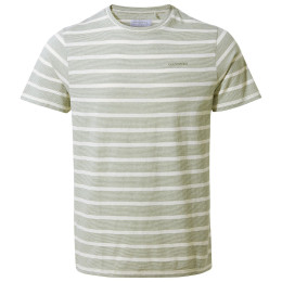 Pánske tričko Craghoppers Sten SS T-Shirt zelená Sage Stripe