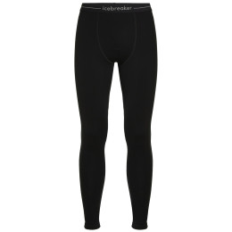 Pánske funkčné spodky Icebreaker Men 300 MerinoFine™ Polar Leggings čierna Black
