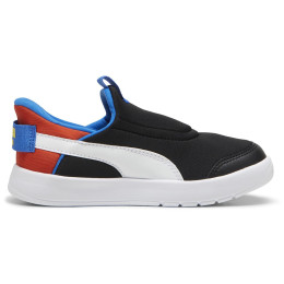 Detské topánky Puma Courtflex v3 SLIPTECH PS Black čierna/modrá PUMA Black-PUMA White-Redmazing