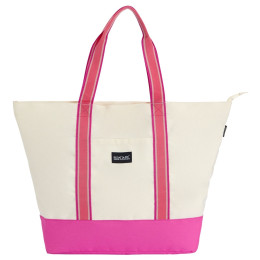 Plážová taška Regatta Boulder Beach Bag biela/ružová Light Vanilla Rose Violet