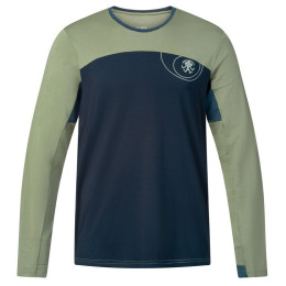 Pánske tričko Rafiki Pitone zelená/modrá dark navy/oil green