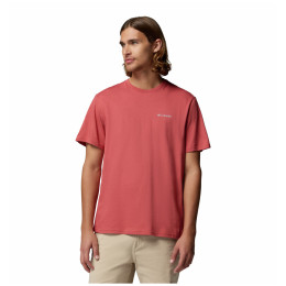 Pánske tričko Columbia Csc™ Basic Tee červená Washed Red