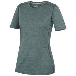 Dámske tričko MOOA Merino Lyolite 150 Short tyrkysová dusty teal