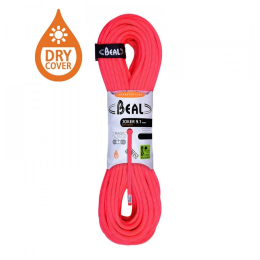 Lezecké lano Beal Joker 9,1 mm (80 m) Dry Cover oranžová ORANGE