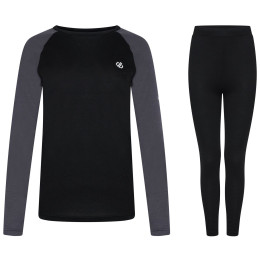 Dámska funkčná bielizeň Dare 2b W Exchange IV Baselayer Set čierna/sivá Black/Ebony