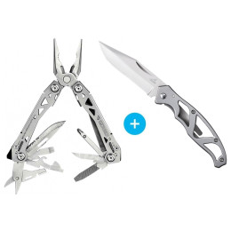 Darčekový set Multitool Gerber Suspension NXT + Nôž Mini Paraframe