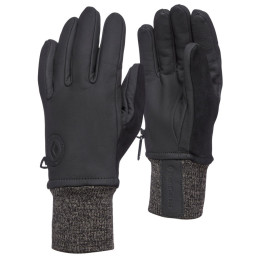 Rukavice Black Diamond Dirt bag gloves čierna/sivá Black-Black (9008)