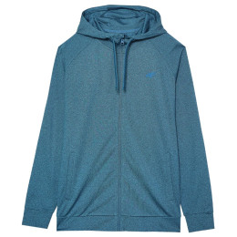 Pánska mikina 4F Sweatshirt Fnk M404 modrá TEAL MELANGE