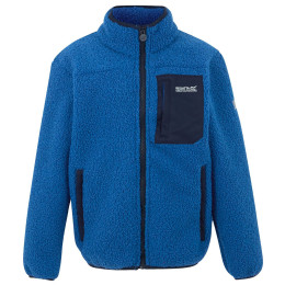 Detská mikina Regatta Junior Frankie Warm Fleece modrá Snorkel Blue