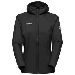Dámska bunda Mammut Rime Light IN Hybrid Hooded Jacket Women čierna black 0001