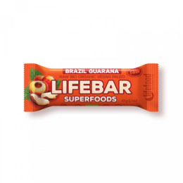 Tyčinka Lifebar Plus brazílska s guaranou BIO RAW 47 g