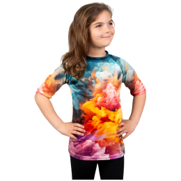 Detské funkčné tričko Drexiss All Explosion Pastel Coolmax