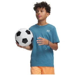 Detské tričko Under Armour B SPORTSTYLE LC SS Blue modrá Blue