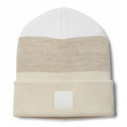 Zimná čiapka Columbia City Trek Color Block Beanie béžová Chalk